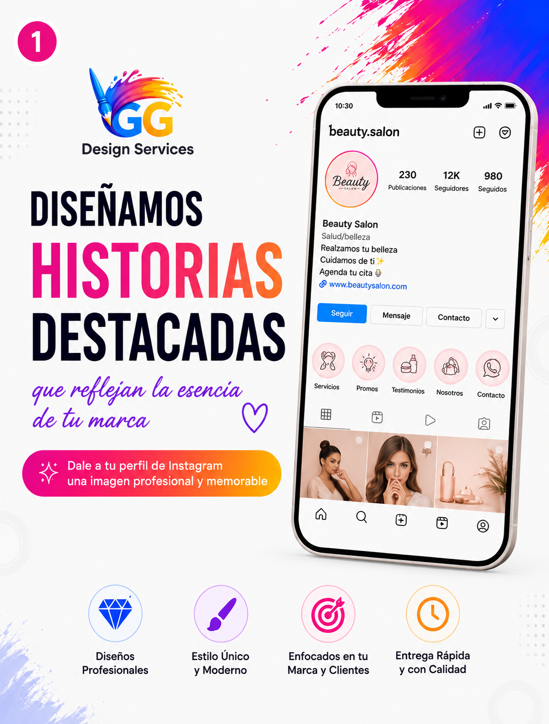 Portadas de Historias Destacadas para Instagram